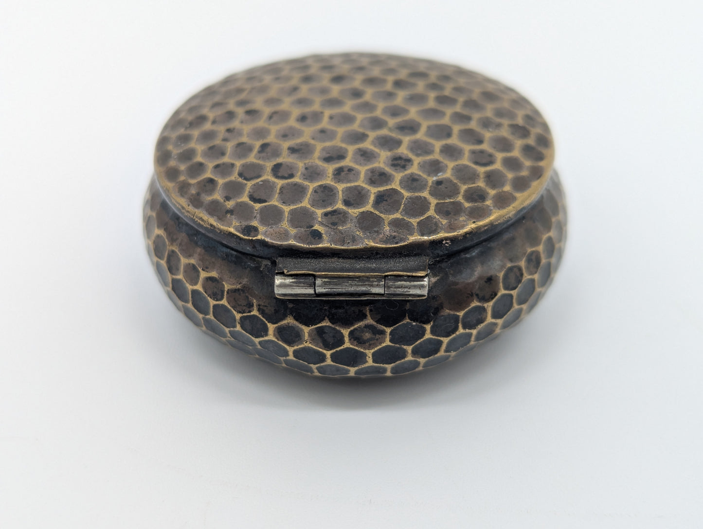 Set aus 3 Pillendosen versilbert Antiker Stil Vintage Dekoration Schmuckdose