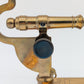 Sonnenuhr Mittagskanone aus Messing Messinstrument Astronomie Vintage