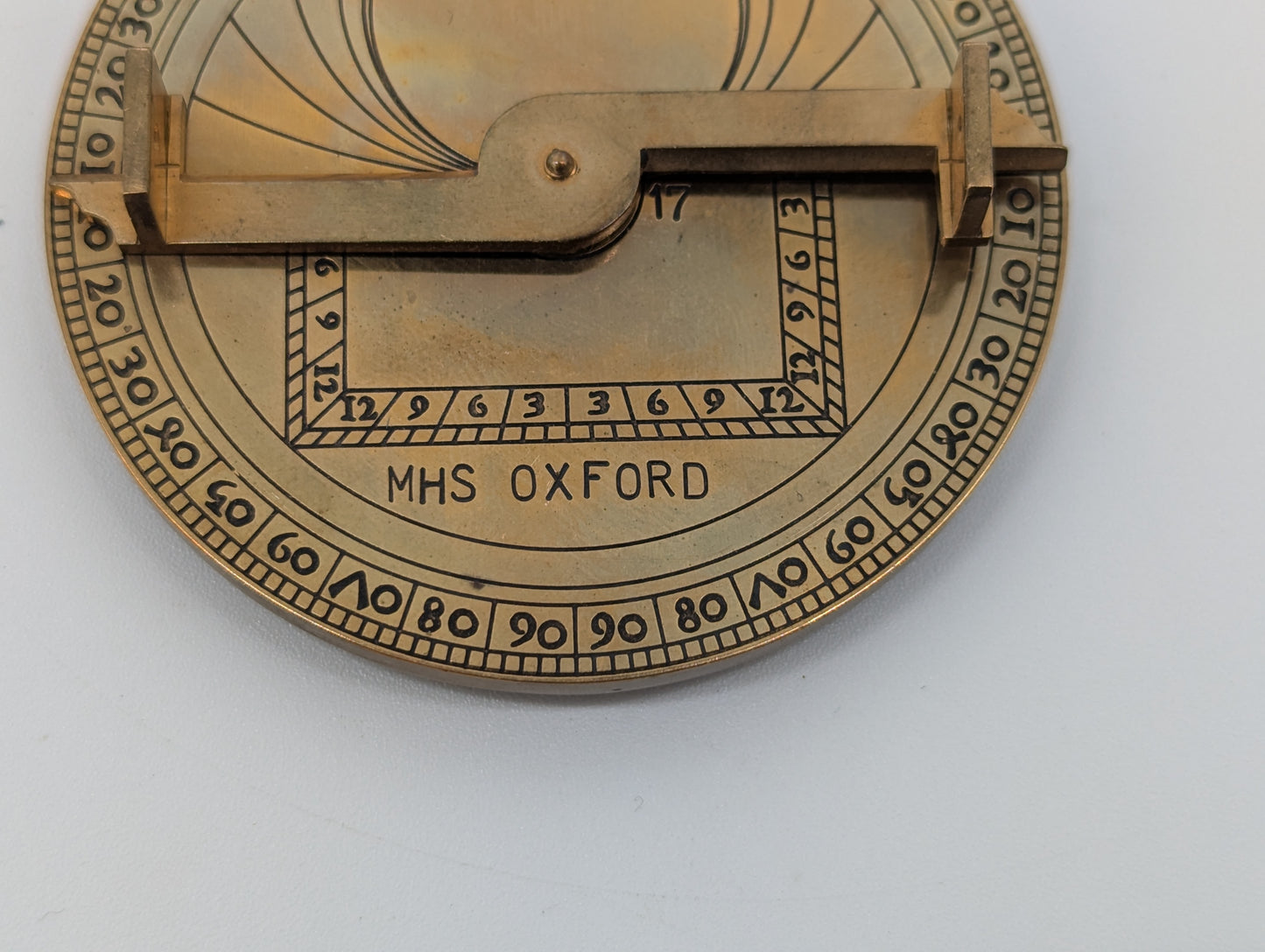 Astrolabium Messing MXH Oxford Astrologie Vintage Messinstrument