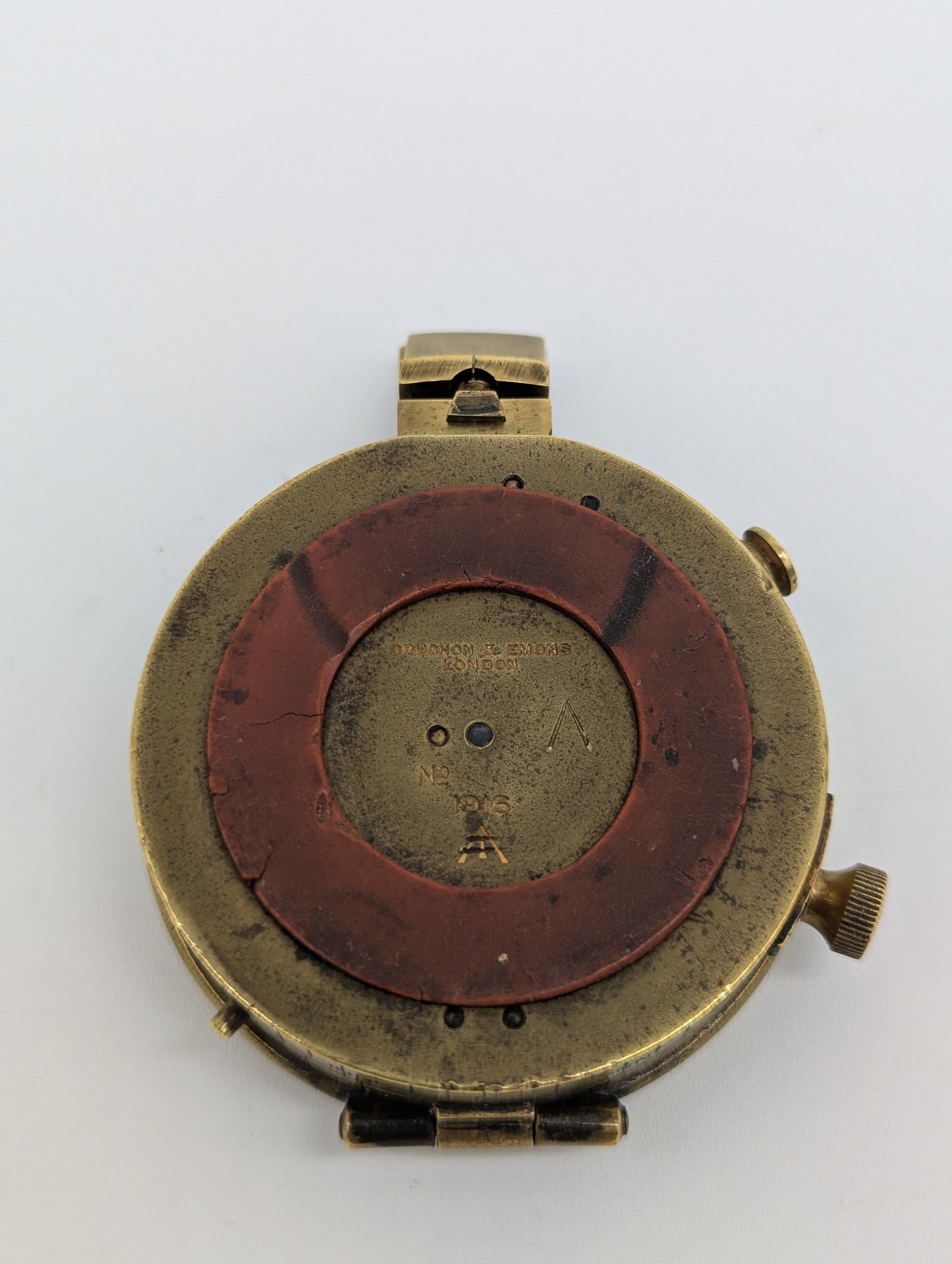 Kompass Verners Pattern MK VII Messing Erster Weltkrieg Militaria Britisch