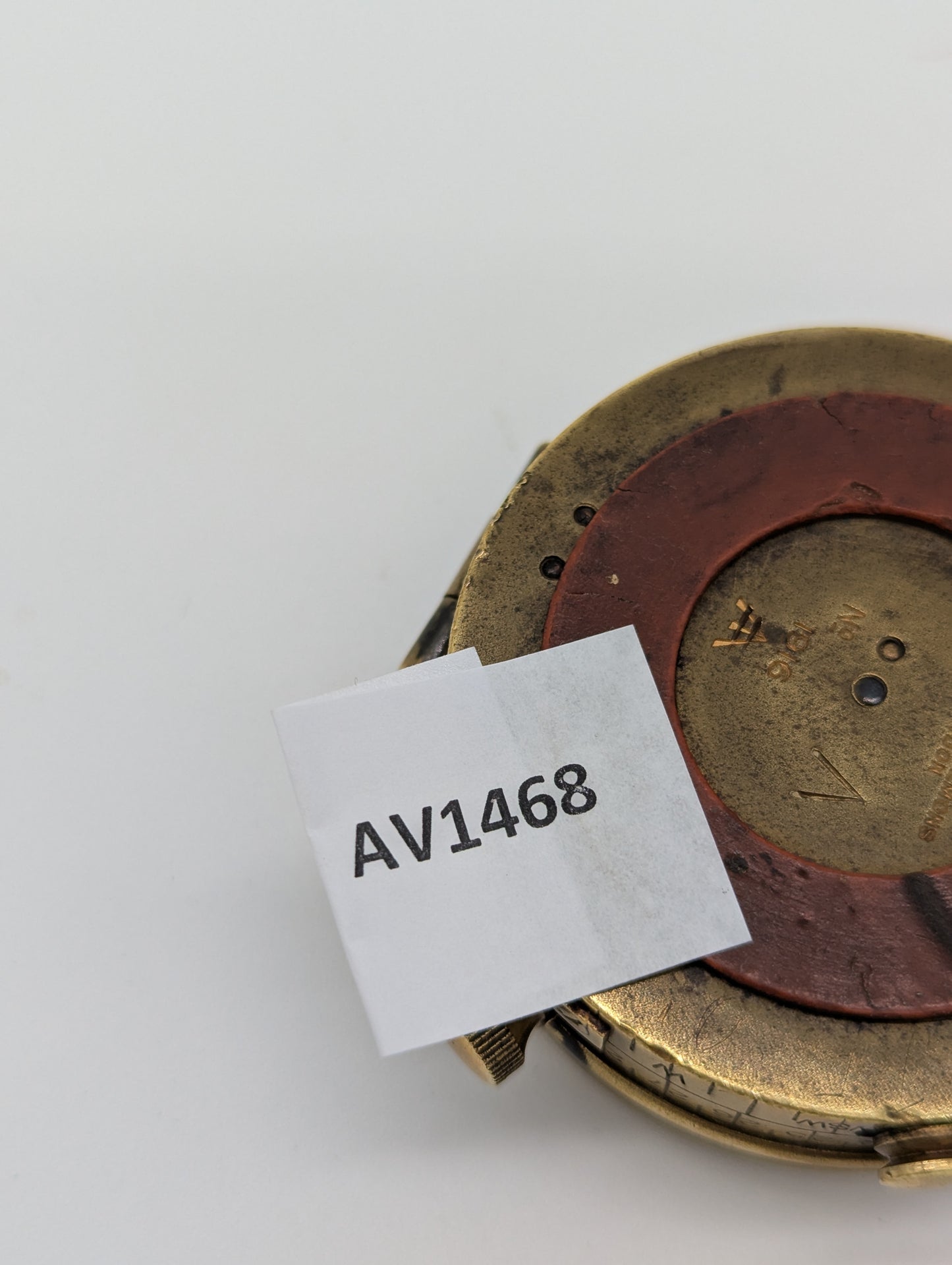 Kompass Verners Pattern MK VII Messing Erster Weltkrieg Militaria Britisch