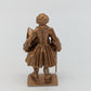 Miniaturfigur Figur Skulptur eines Mannes signiert PEIPP Vintage Dekoration