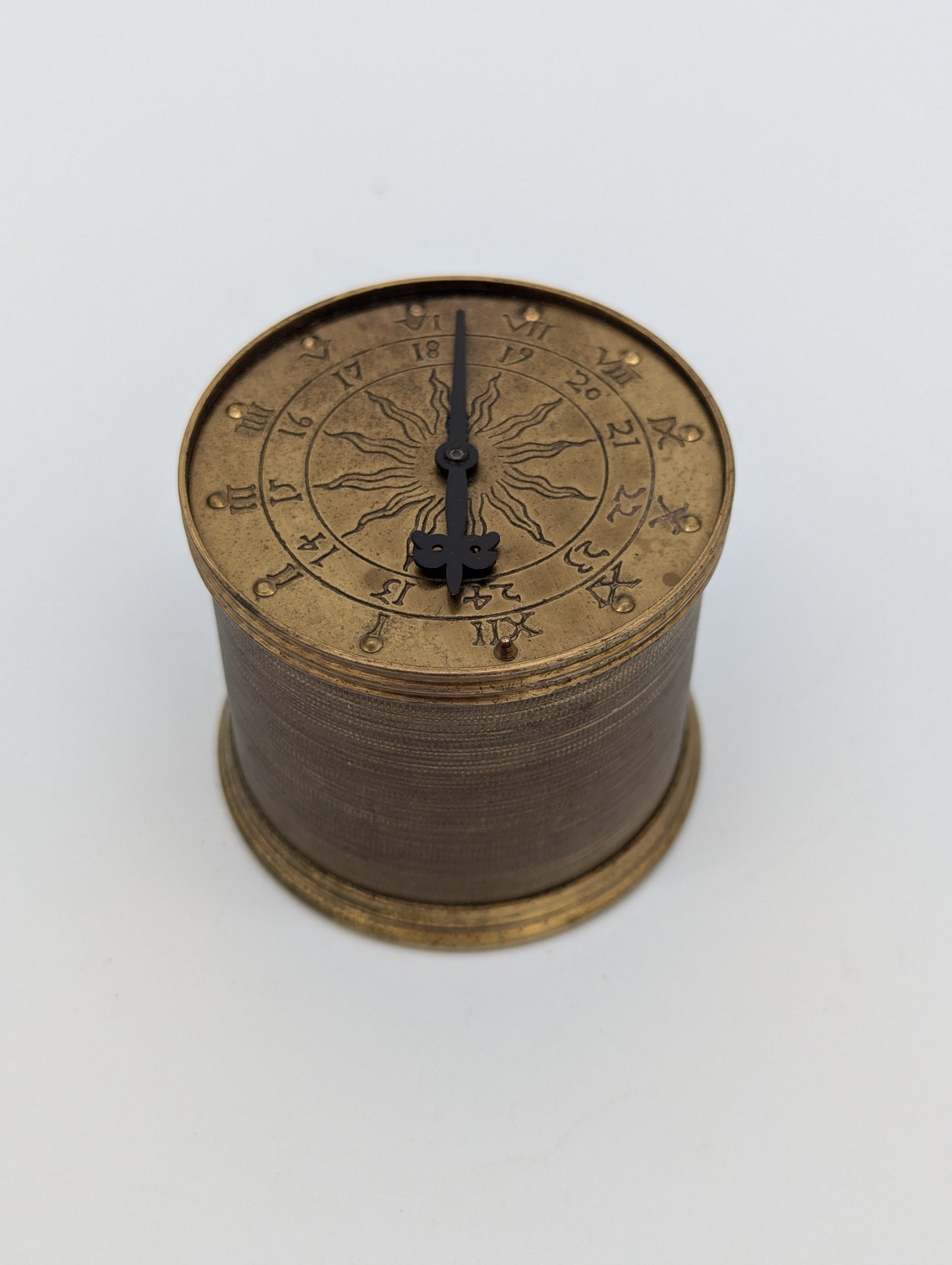 Peter Heinlein Nürnberger Ei Taschenuhr Uhr Vintage Messing