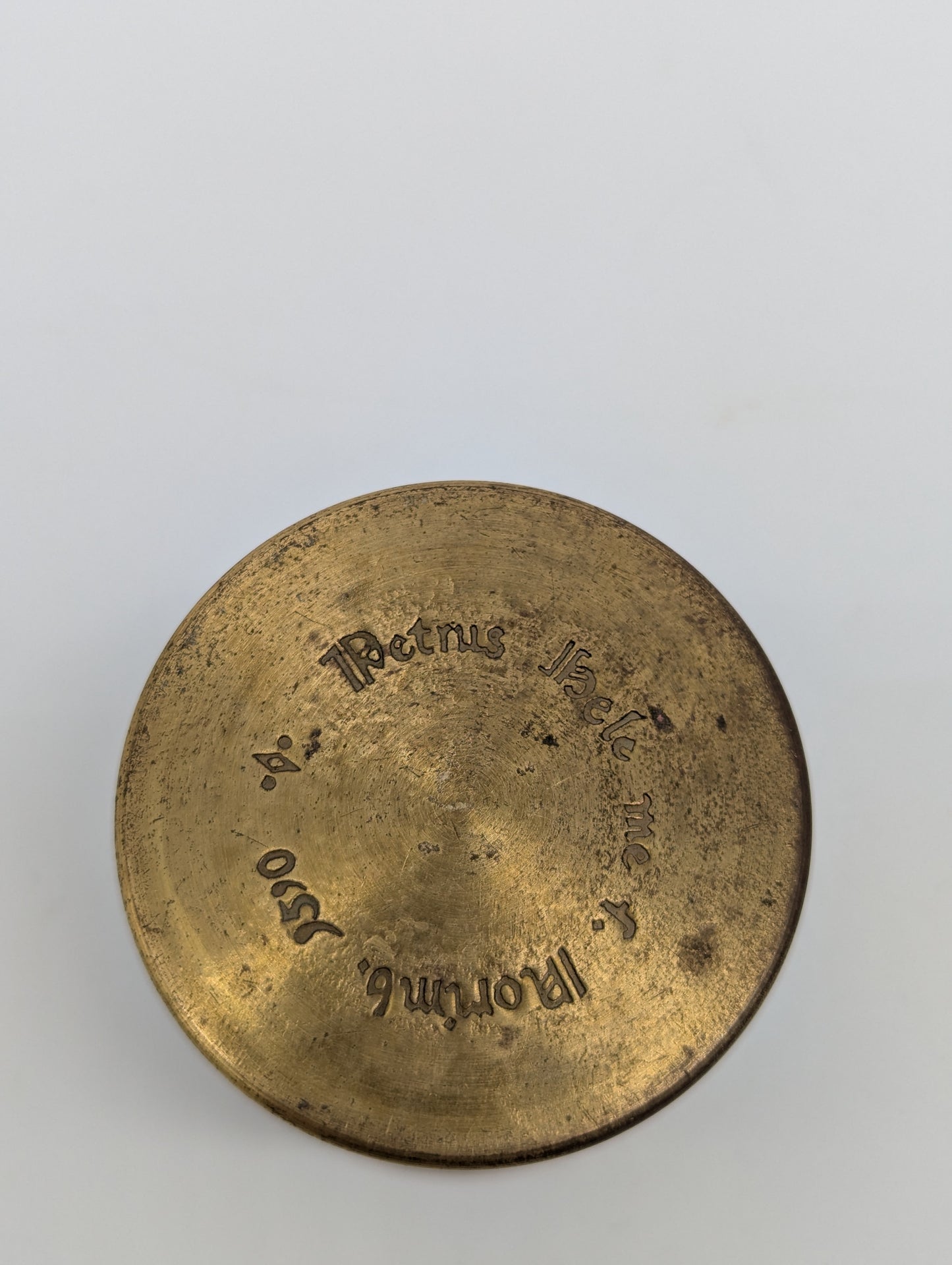 Peter Heinlein Nürnberger Ei Taschenuhr Uhr Vintage Messing