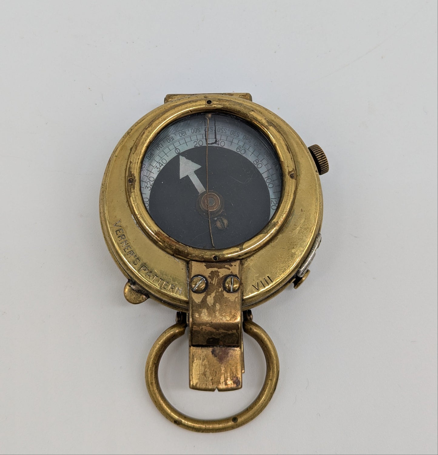 Verners Pattern Kompass MK VIII 1918 E Koehn Genève Suisse Erster Weltkrieg
