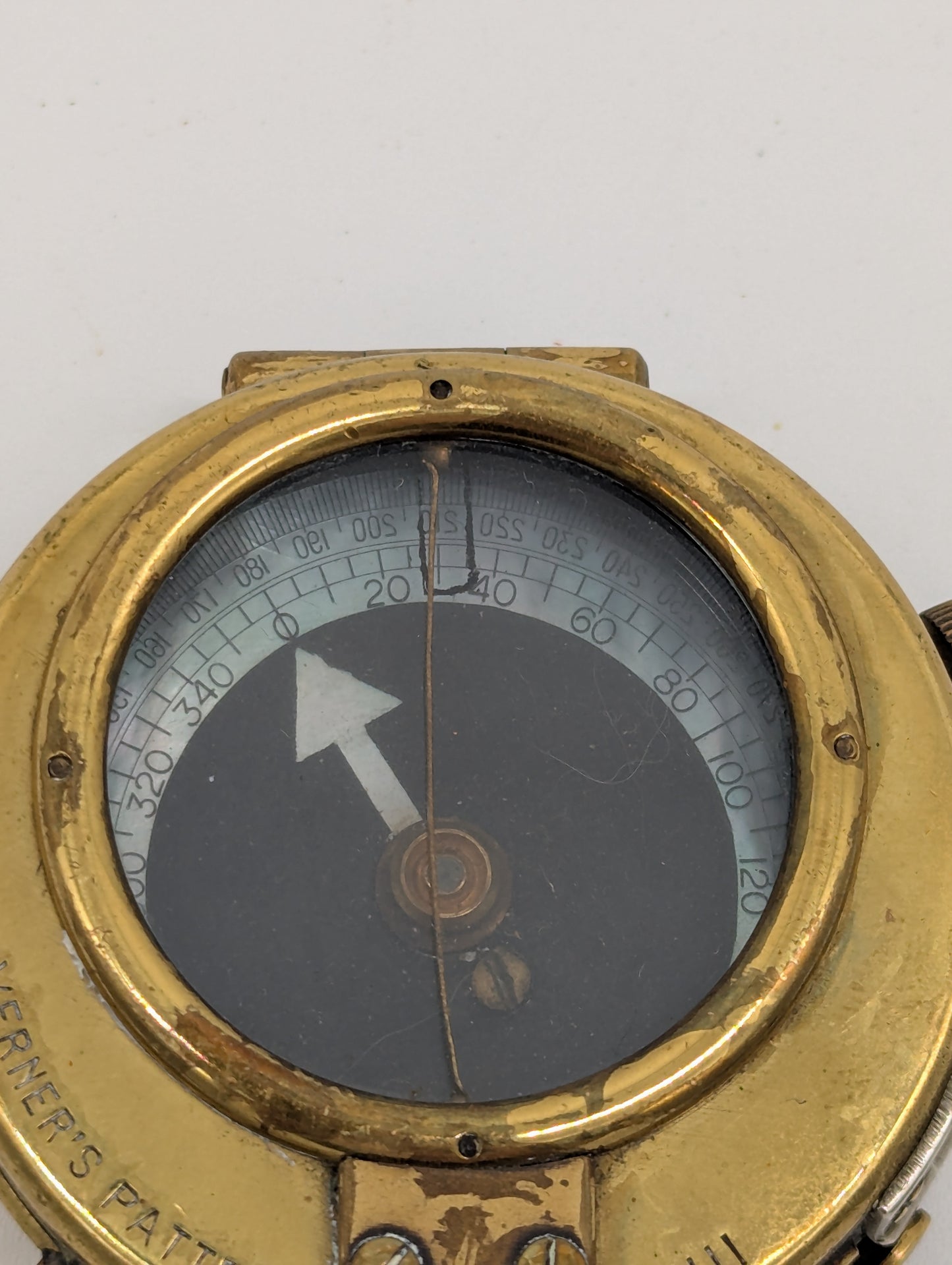 Verners Pattern Kompass MK VIII 1918 E Koehn Genève Suisse Erster Weltkrieg