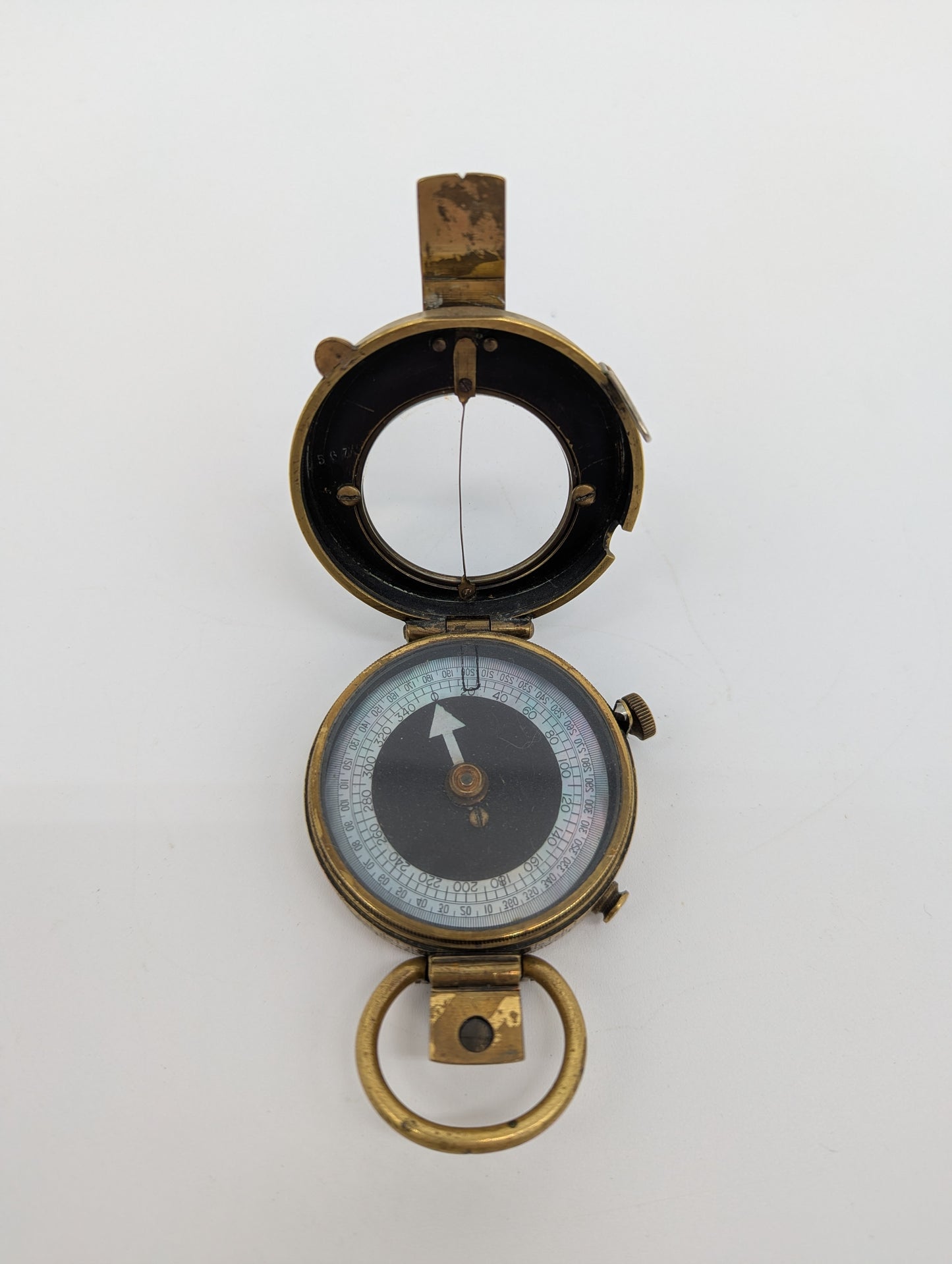 Verners Pattern Kompass MK VIII 1918 E Koehn Genève Suisse Erster Weltkrieg