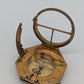 Äquatorialsonnenuhr Augsburger Typ Messing Kompass Maritim Vintage