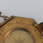 Äquatorialsonnenuhr Augsburger Typ Messing Kompass Maritim Vintage