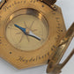 Äquatorialsonnenuhr Augsburger Typ Messing Kompass Maritim Vintage