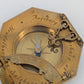Äquatorialsonnenuhr Augsburger Typ Messing Kompass Maritim Vintage