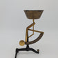Briefwaage aus Messing und Gusseisen Vintage Waage Schreibtisch Deko