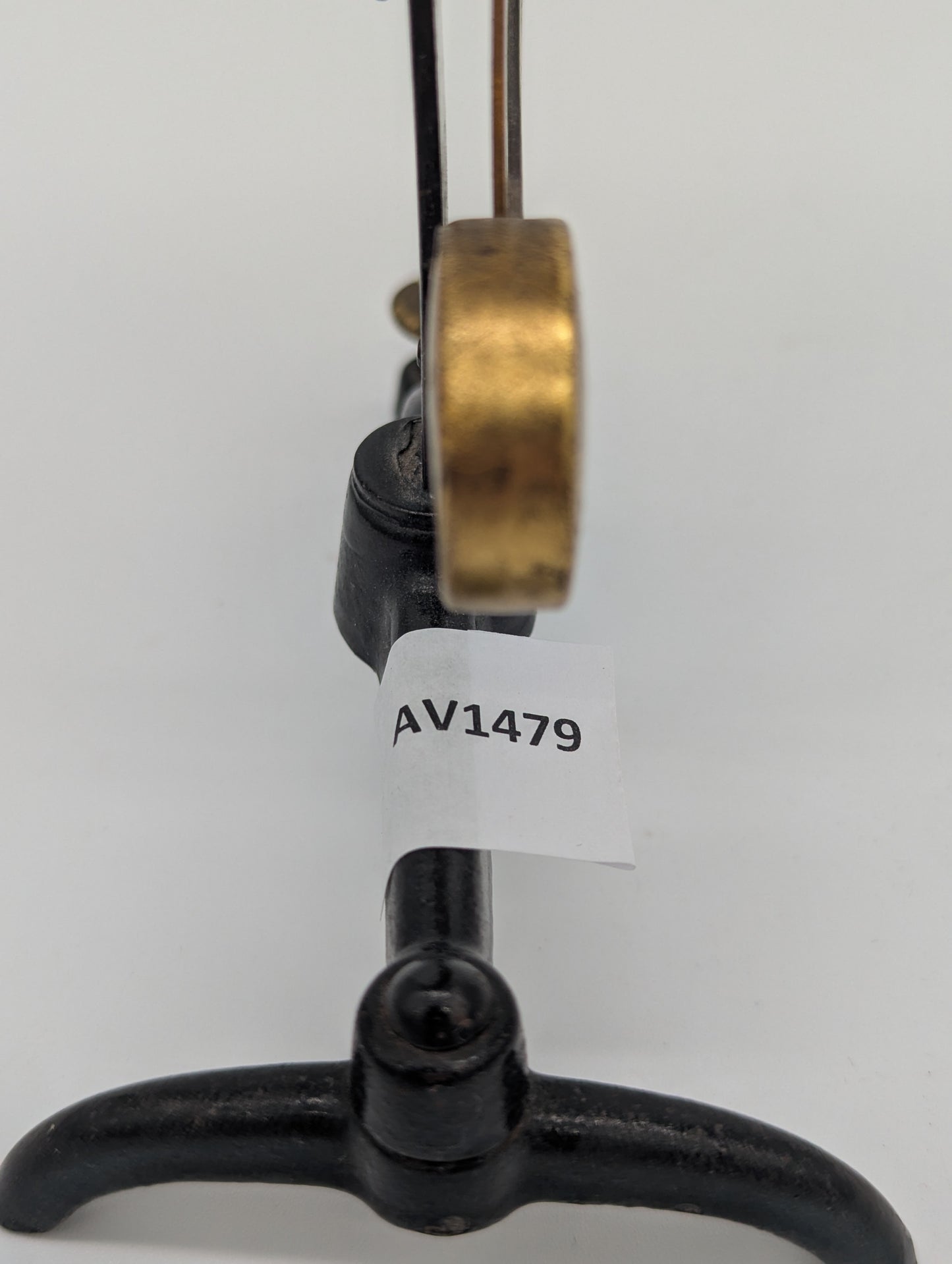 Briefwaage aus Messing und Gusseisen Vintage Waage Schreibtisch Deko