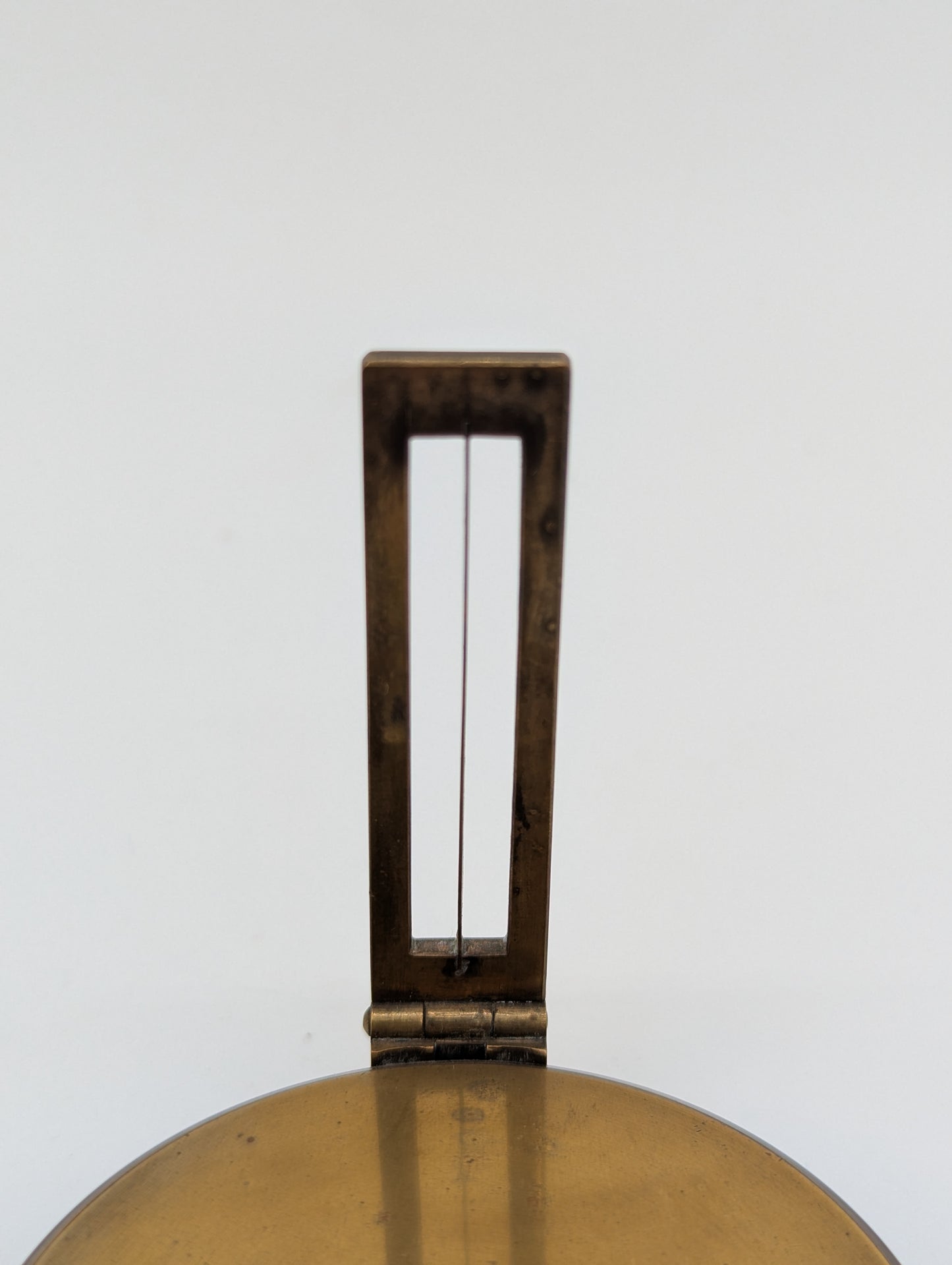 Antiker Messing Sextant Taschensextant Navigationsinstrument Maritim