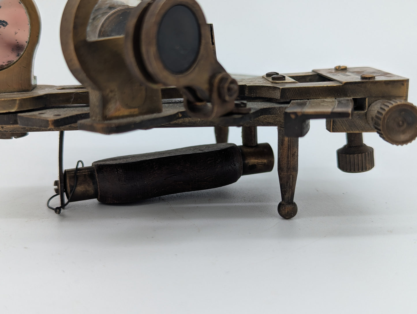 Kelvin and Hughes London Messing Sextant 1917 Maritime Nautisches Instrument