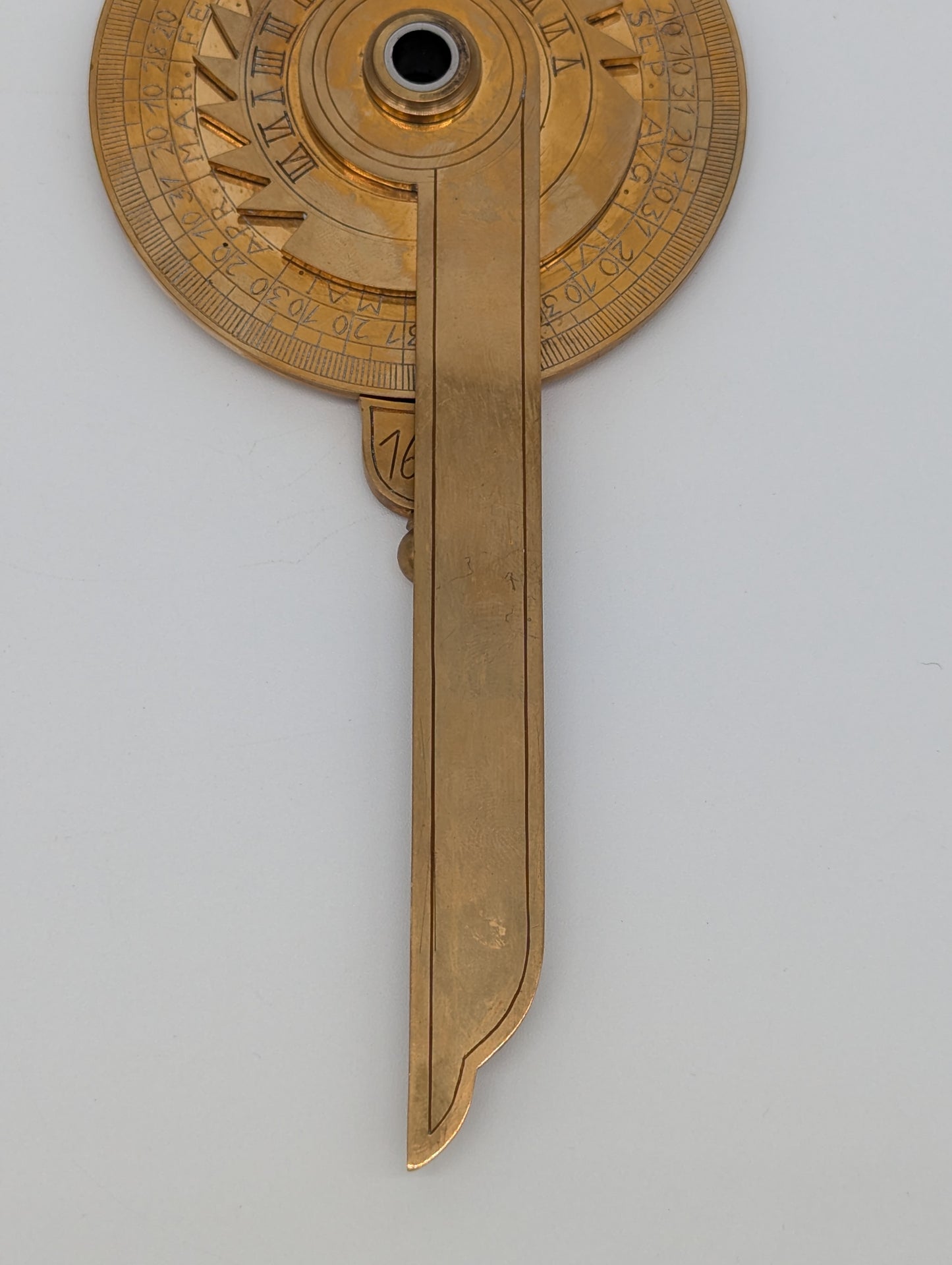 Messing Nocturnal RG 1673 Astronomisches Navigationsinstrument