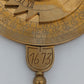 Messing Nocturnal RG 1673 Astronomisches Navigationsinstrument