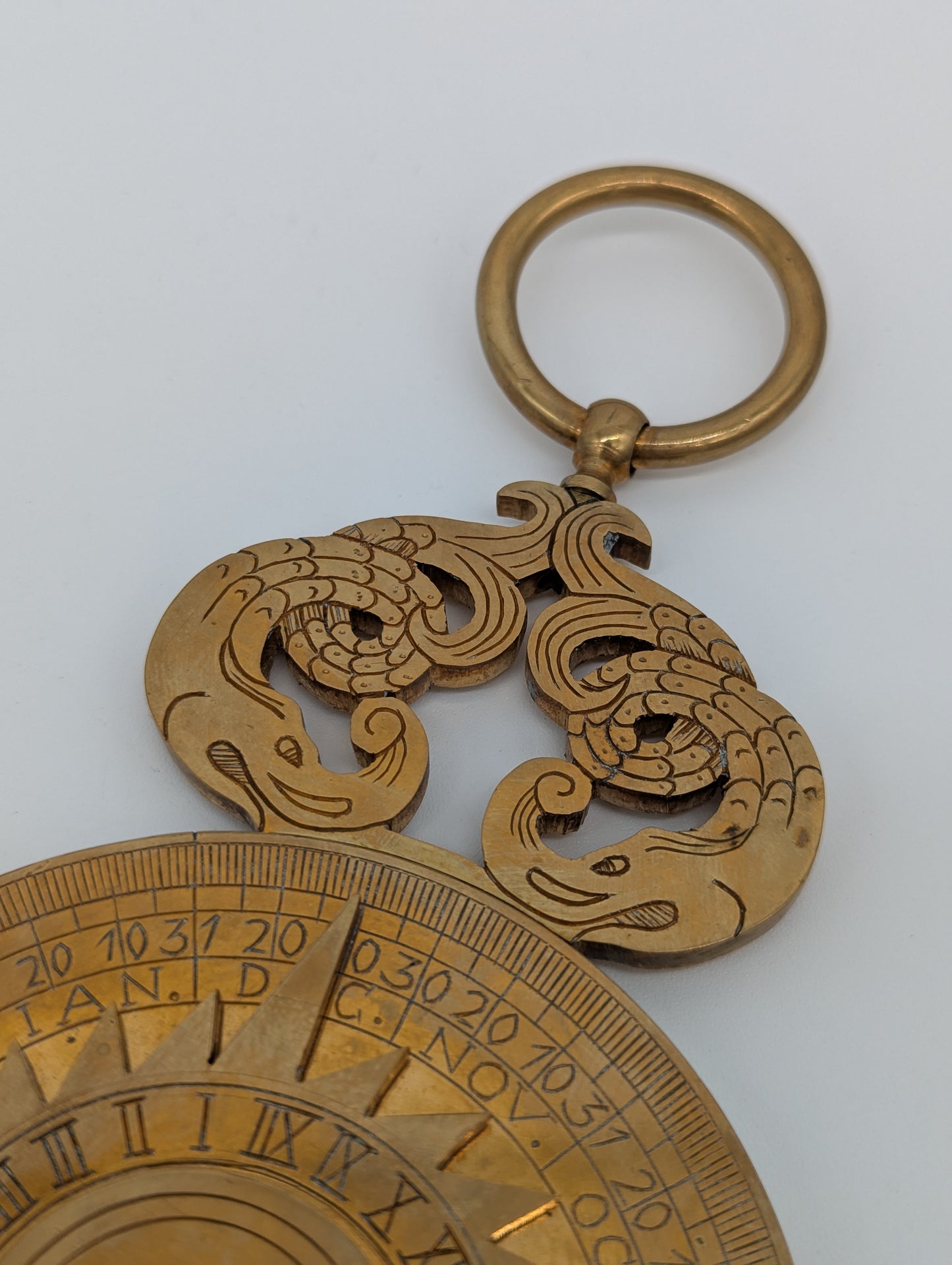 Messing Nocturnal RG 1673 Astronomisches Navigationsinstrument