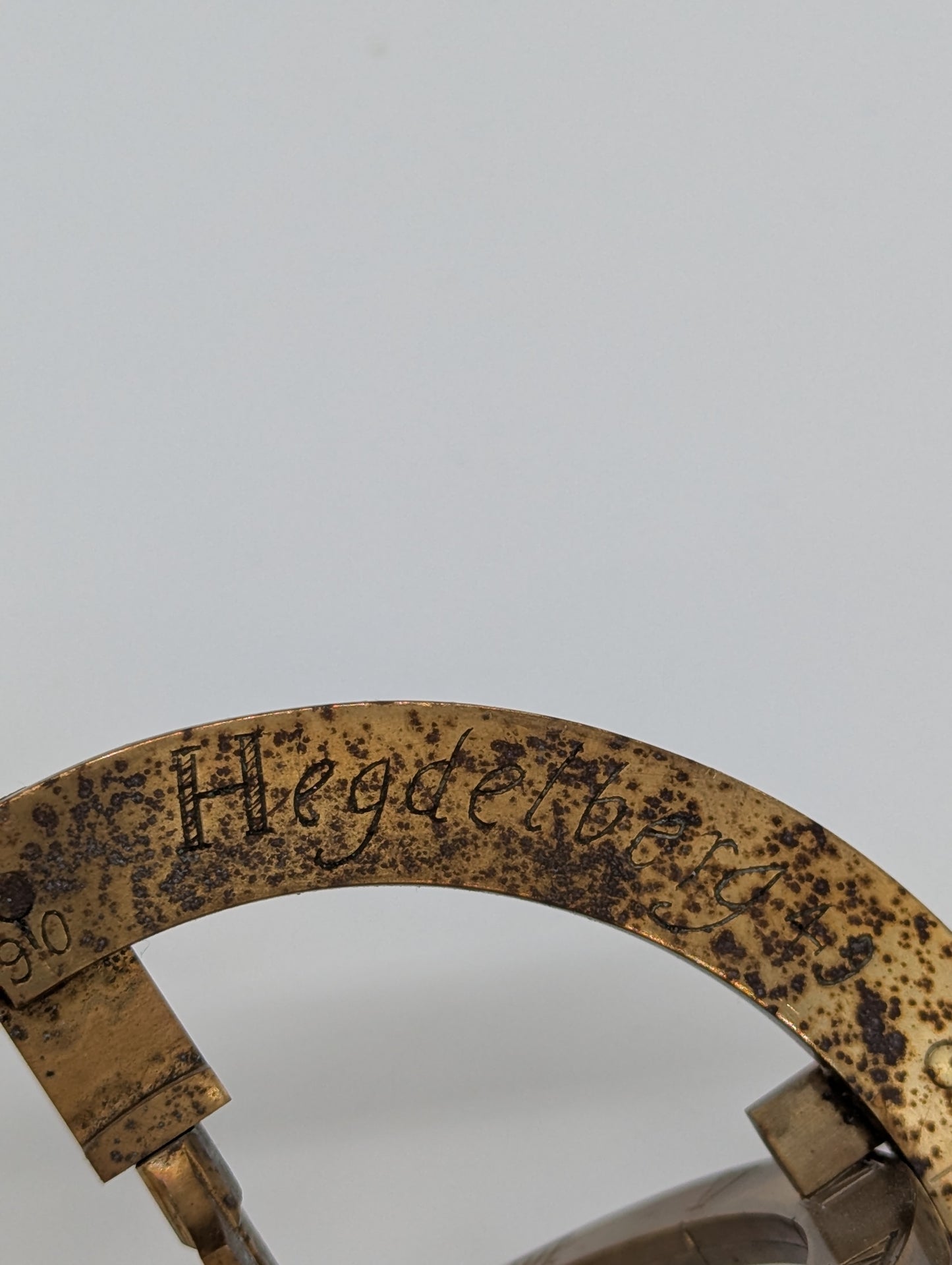 Ringsonnenuhr Messing Astronomisches Navigationsinstrument Vintage Dekoration