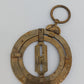 Ringsonnenuhr Messing Astronomisches Navigationsinstrument Vintage Dekoration