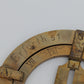 Ringsonnenuhr Messing Astronomisches Navigationsinstrument Vintage Dekoration