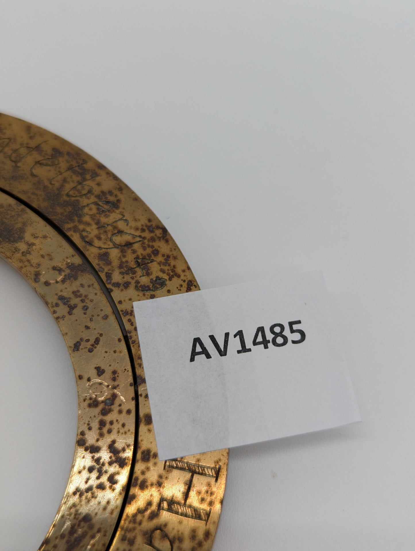 Ringsonnenuhr Messing Astronomisches Navigationsinstrument Vintage Dekoration