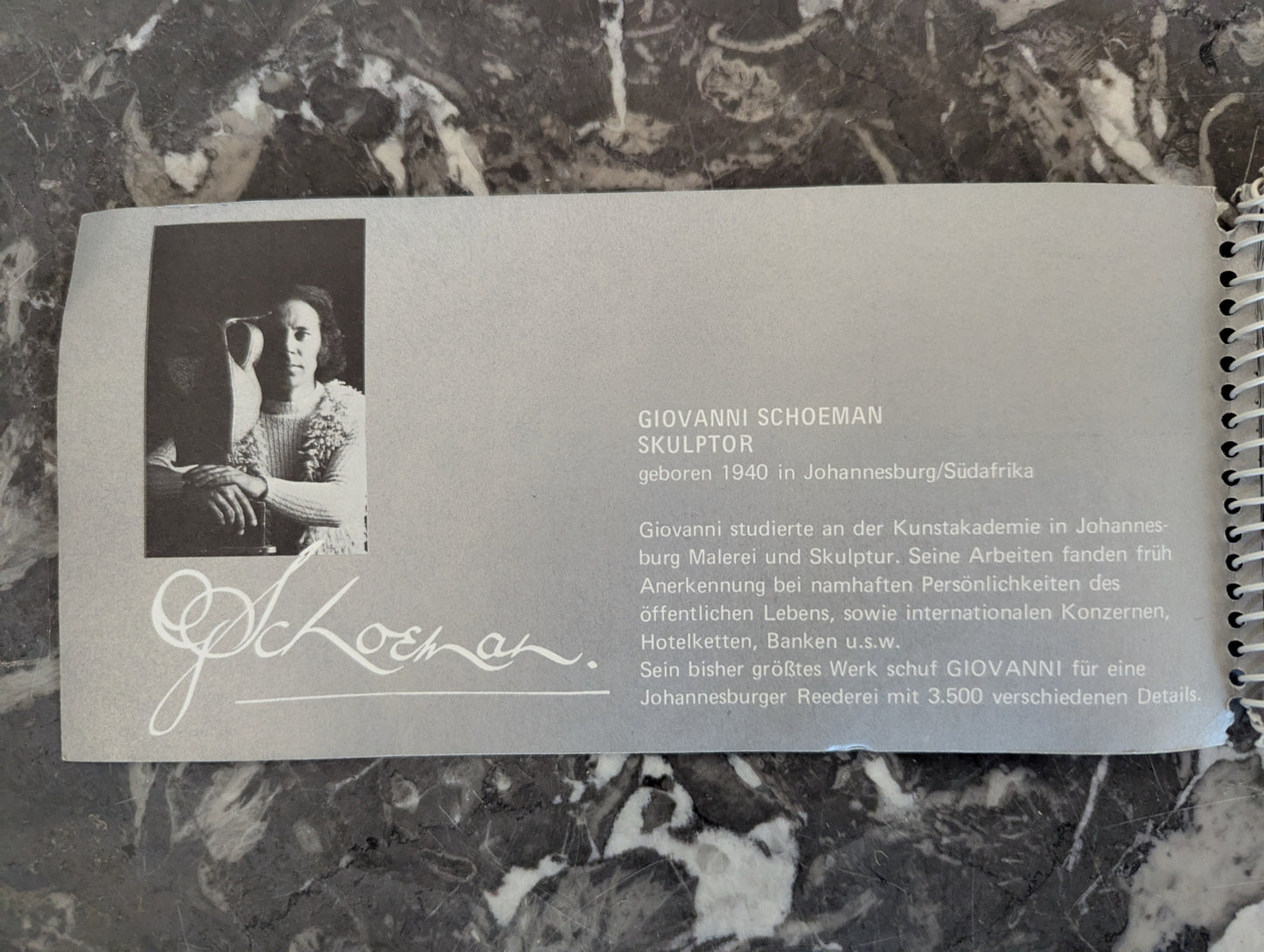 Giovanni Schoeman Metall Wandskulptur „Sonnenblume“ Relief Kunstwerk