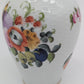 Herend Porzellan Vase Handbemalt mit Blumenmotiv Goldrand Dekoration
