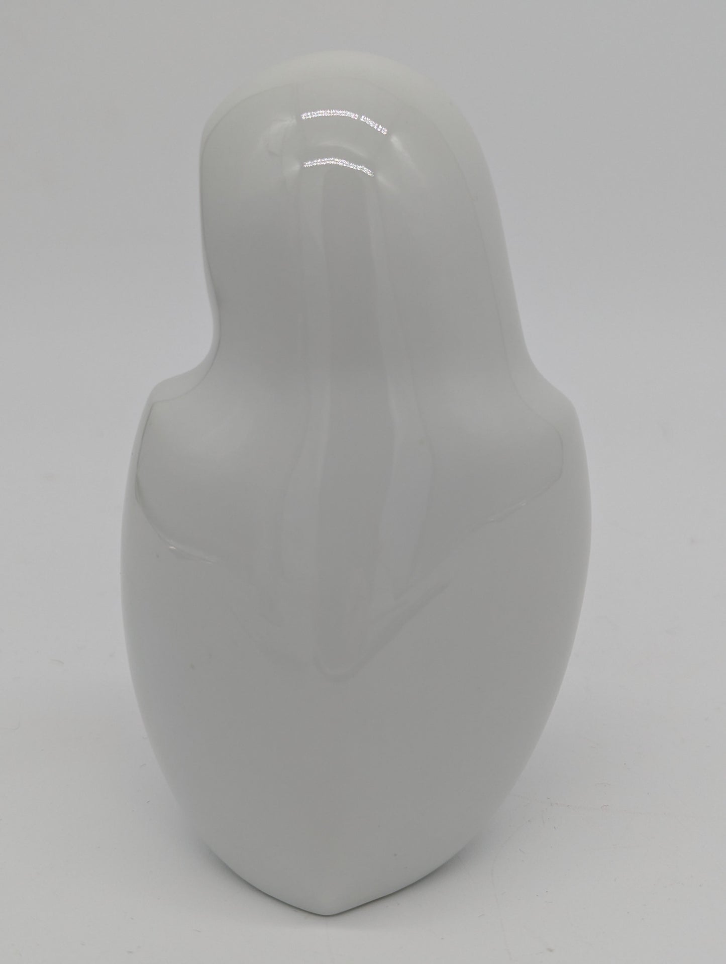 Fürstenberg Porzellanfigur Eule Weißporzellan Modern Design