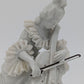 Aelteste Volkstedt Porzellanfigur Dame mit Cello Spitzenporzellan Figur