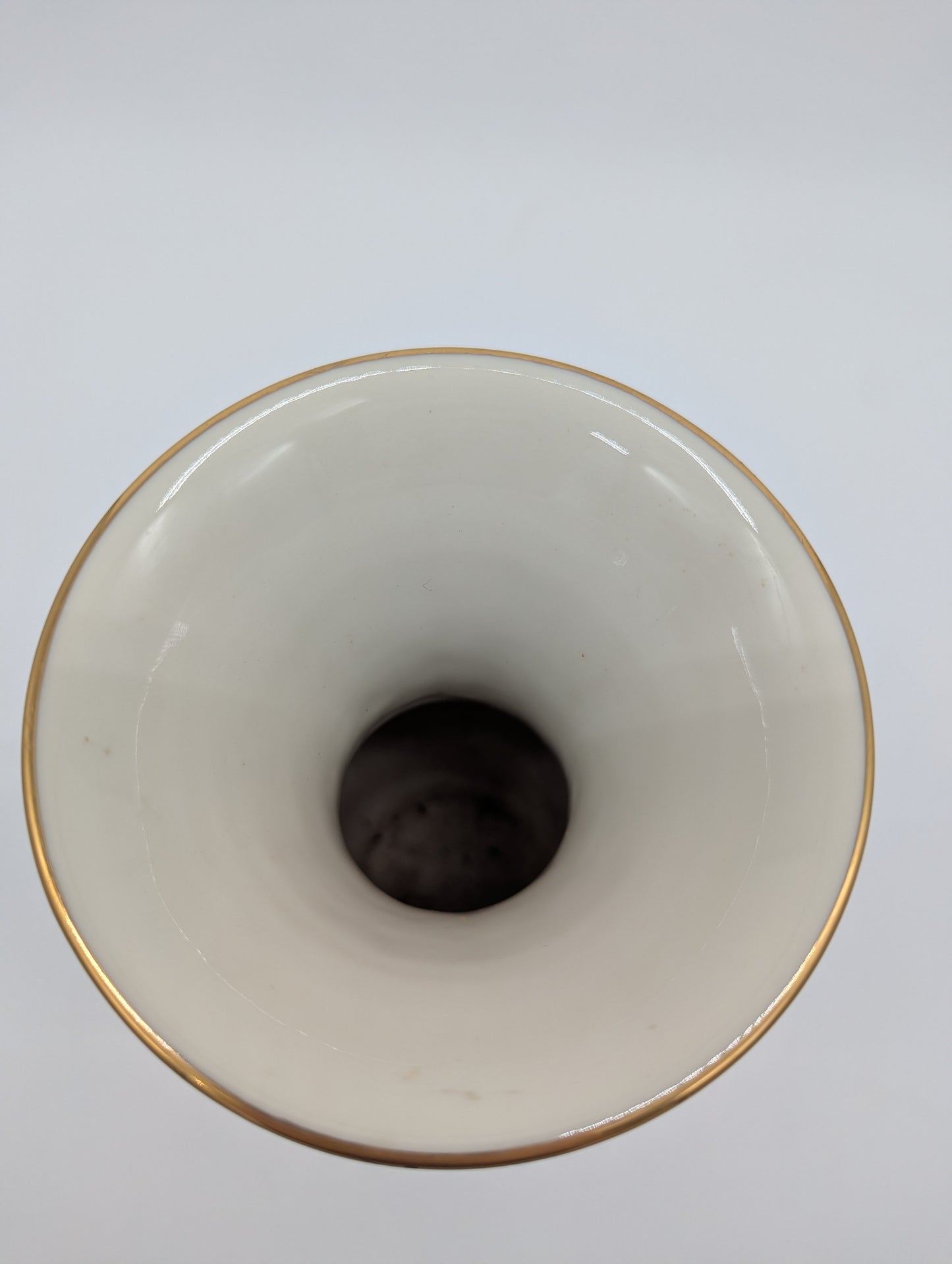 Rosenthal Porzellan Vase Classic Rose Relief Rosen Dekor Goldrand