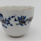Meissen Porzellan Mokkaset Reicher Drache Blau Gold Tasse Untertasse
