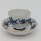 Meissen Porzellan Mokkaset Reicher Drache Blau Gold Tasse Untertasse