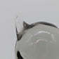 Livio Seguso Murano Glasfigur Katze Rauchglas signiert Italien Designglas