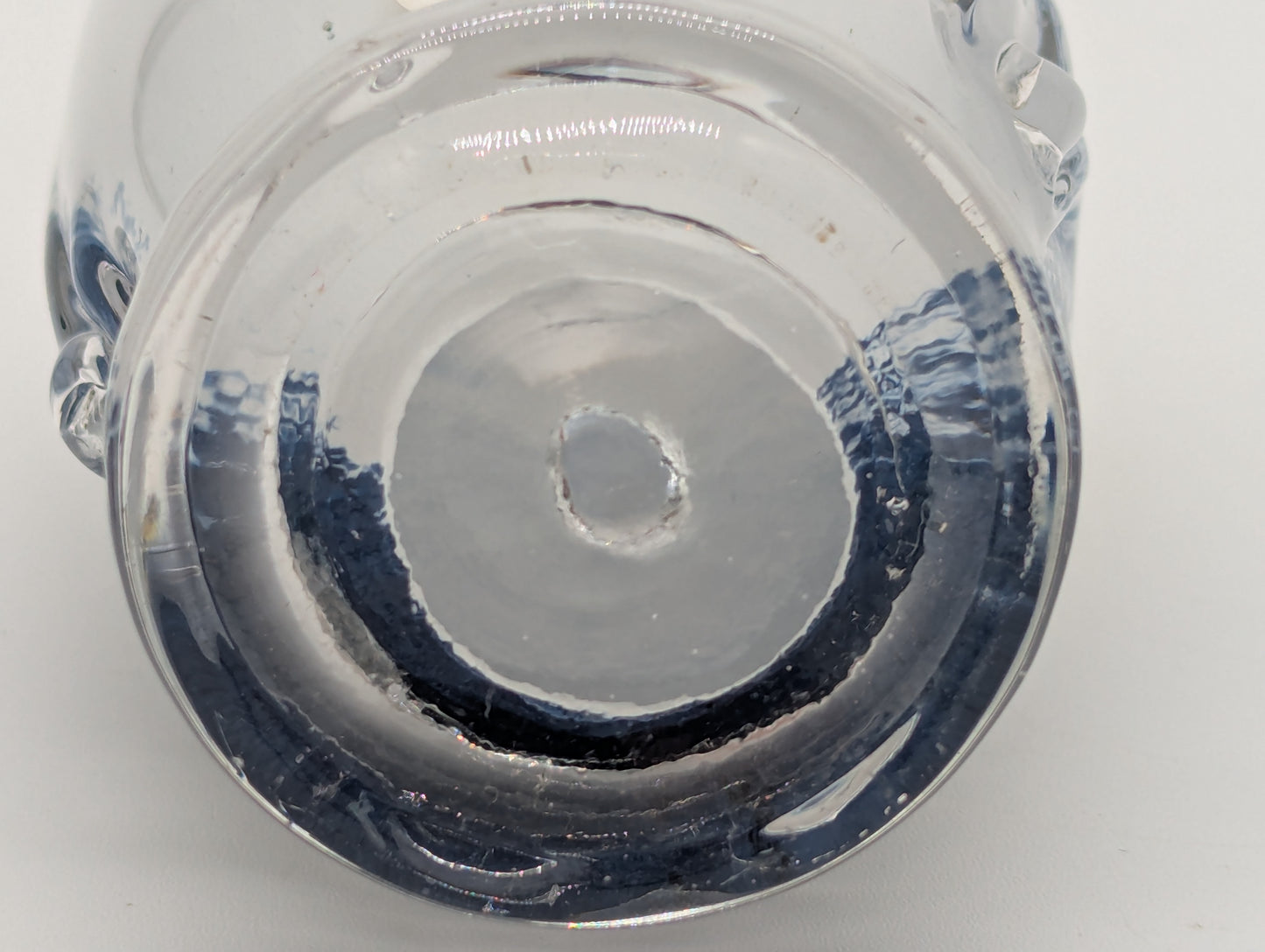 Guldkrokens Hjo Schweden Glasfigur Pinguin handgeblasen Studioglas