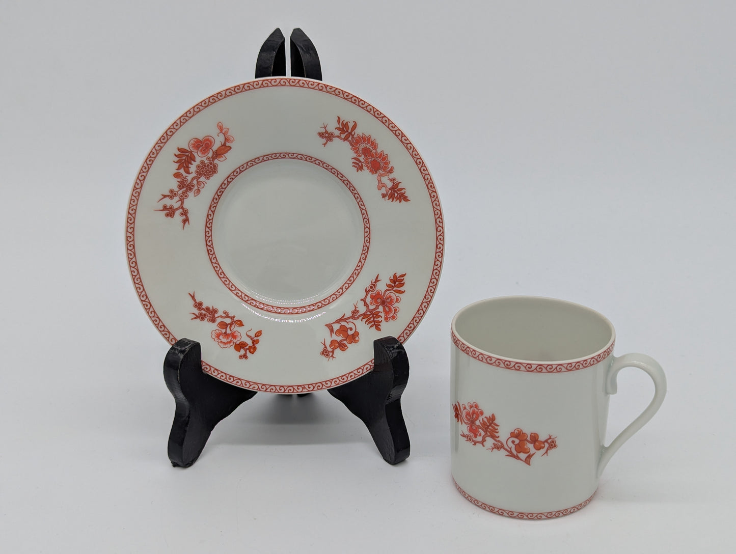 Royal Limoges Mokkaset Samarcande Porzellan Tasse Untertasse