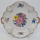 Rosenthal Molière Wandteller Blumendekor Durchbruch vergoldet