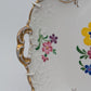 Rosenthal Molière Wandteller Blumendekor Durchbruch vergoldet