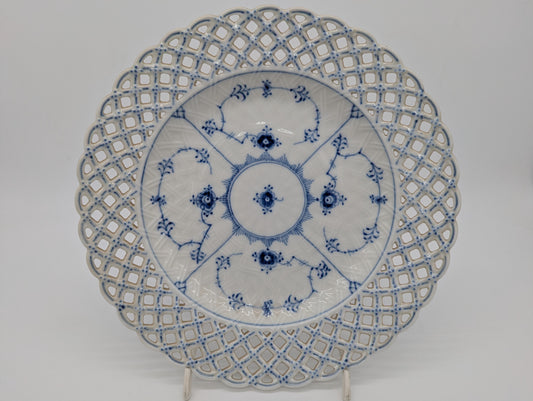 Royal Copenhagen Musselmalet Vollspitze Teller 1098 handbemalt