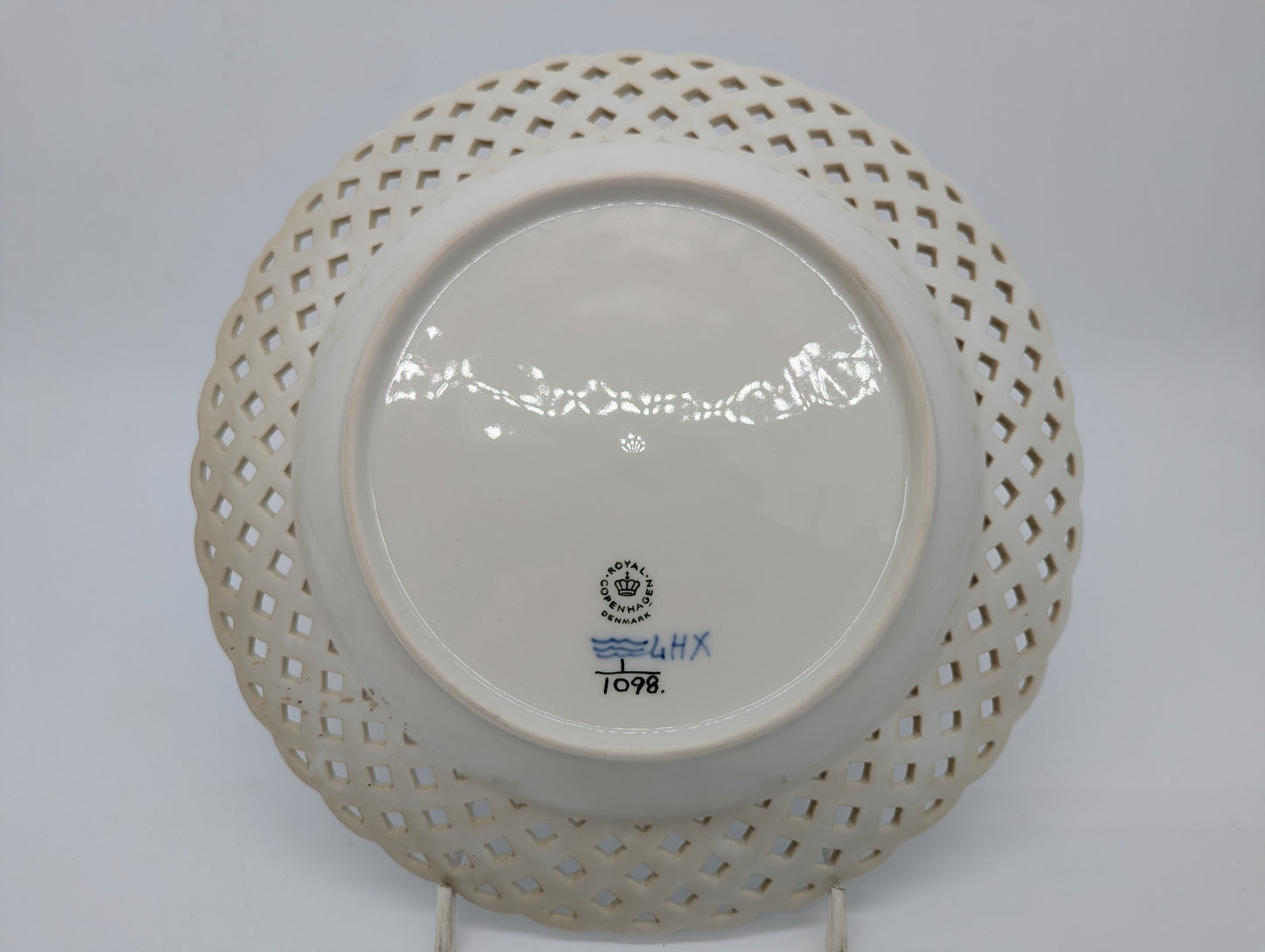 Royal Copenhagen Musselmalet Vollspitze Teller 1098 handbemalt