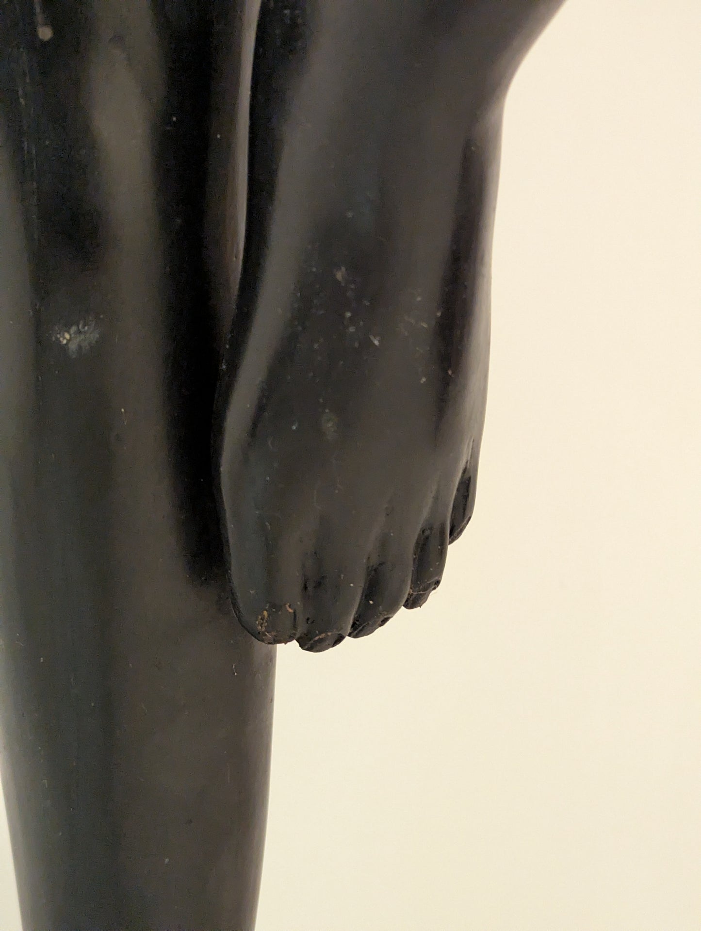 Paar Art Deco Bronze Lampen Tänzerinnen Figuren Lebensgroß