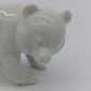 Porzellanfigur Bär Weiß Heinrich Germany Tierfigur