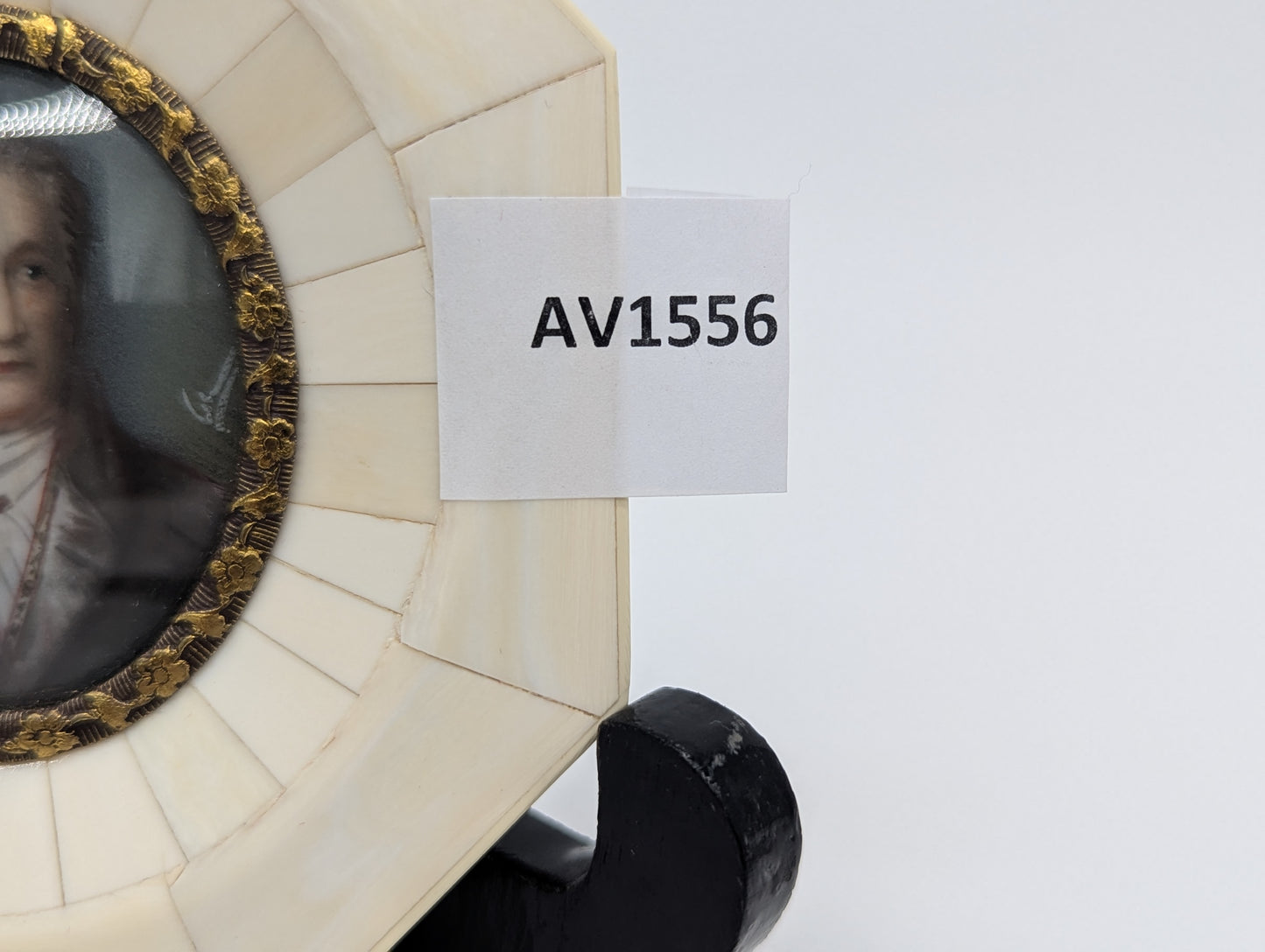 Lupenmalerei Miniaturmalerei Johann Wolfgang von Goethe nach Joseph Stieler