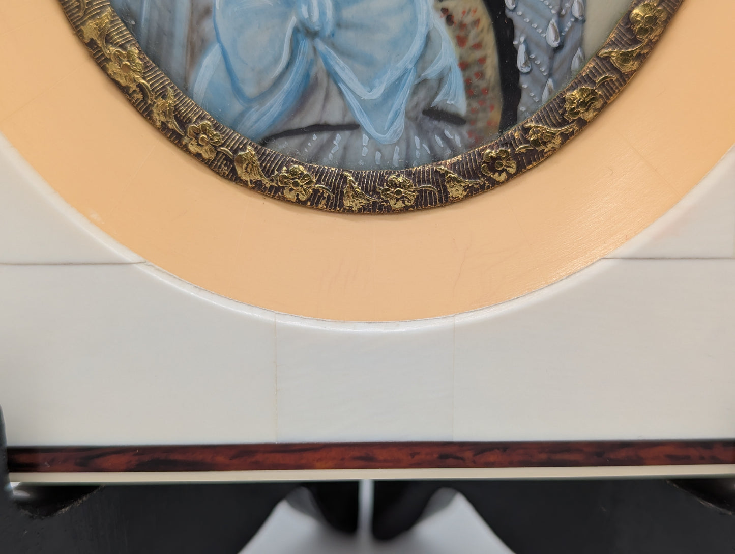 Lupenmalerei Miniaturmalerei Porträt Kaiserin Elisabeth Sisi Klassische Kunst