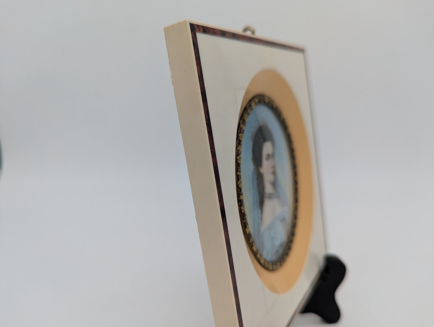 Lupenmalerei Miniaturmalerei Porträt Kaiserin Elisabeth Sisi Klassische Kunst