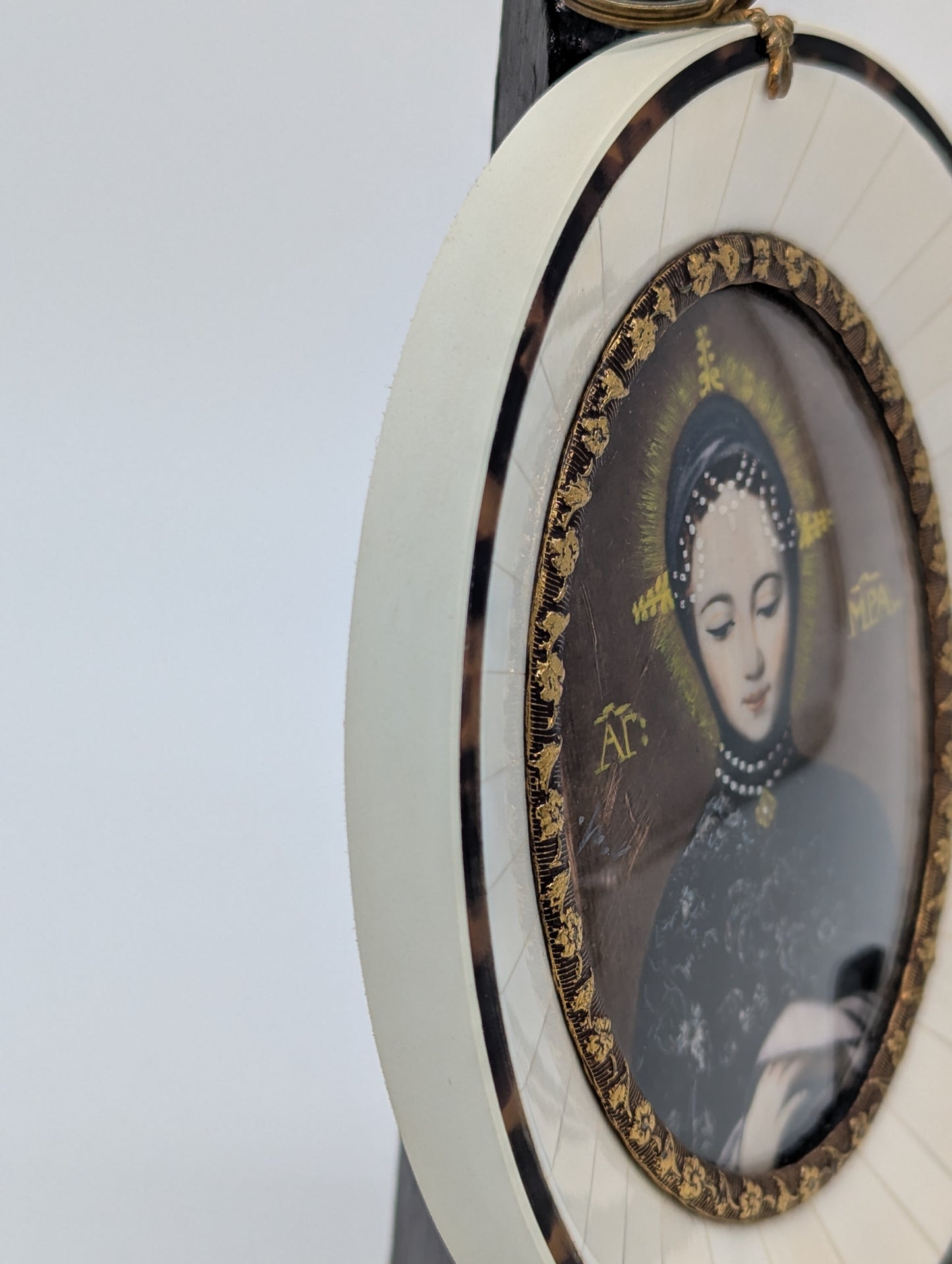 Lupenmalerei Miniaturmalerei Gnadenbild St Matthias Trier Religiöse Kunst Ikone