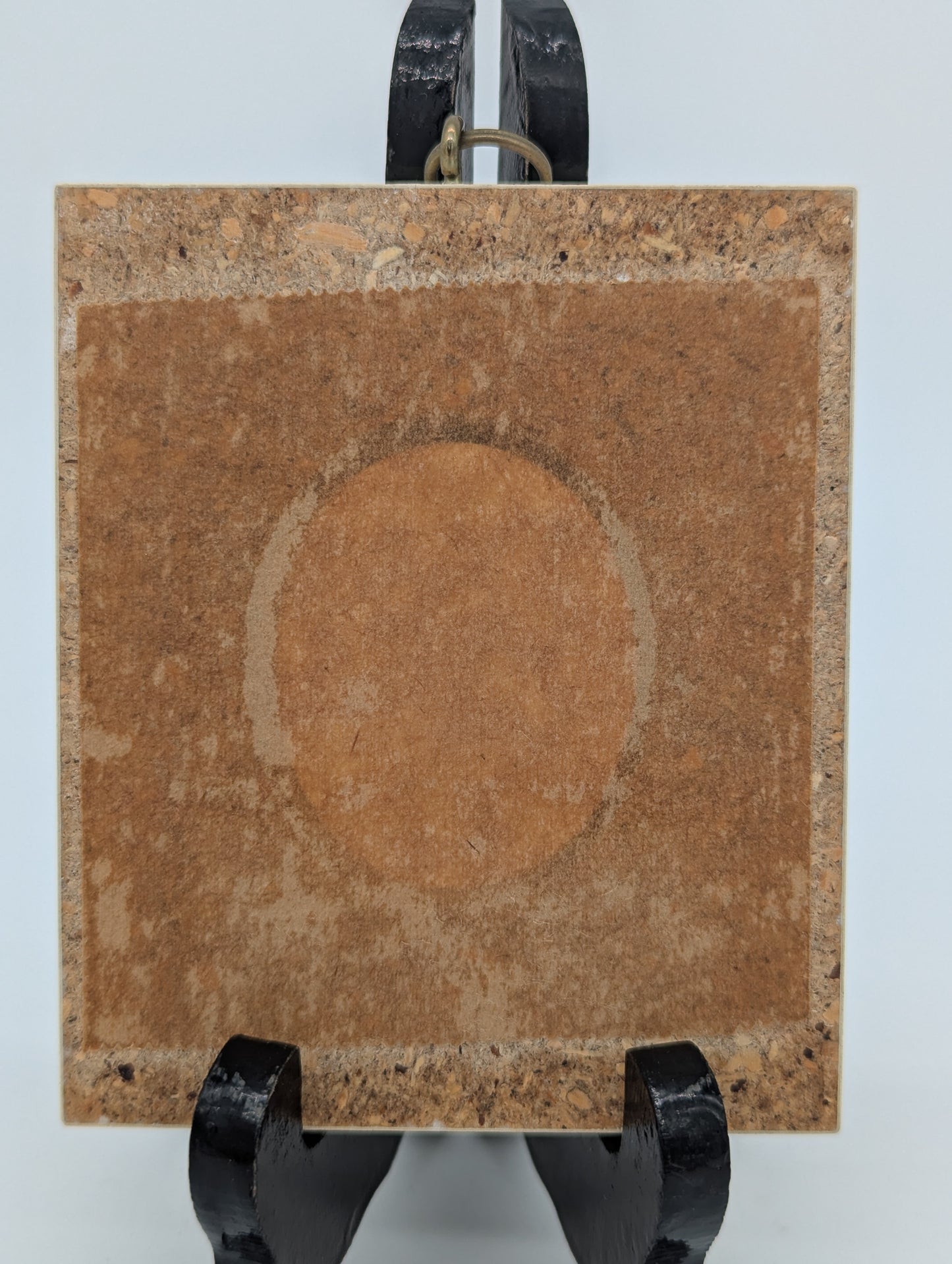 Lupenmalerei Miniaturmalerei Porträt einer Dame im blauen Kleid signiert