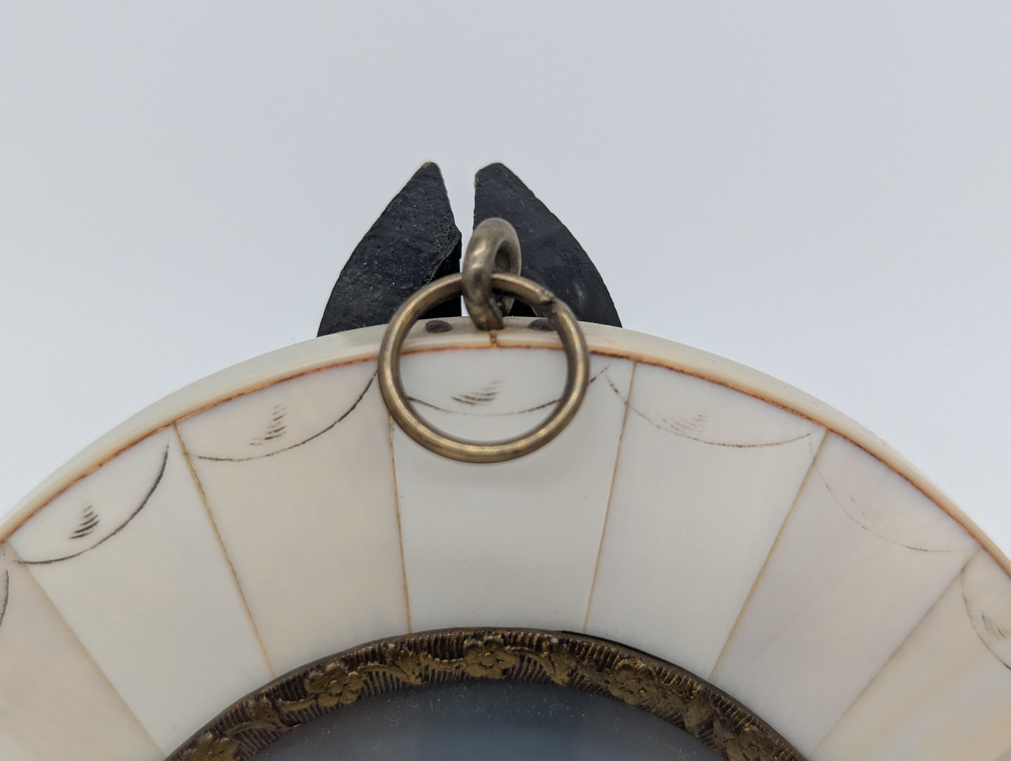 Gräfin Széchényi Lupenmalerei Porträt Miniatur signiert Füger