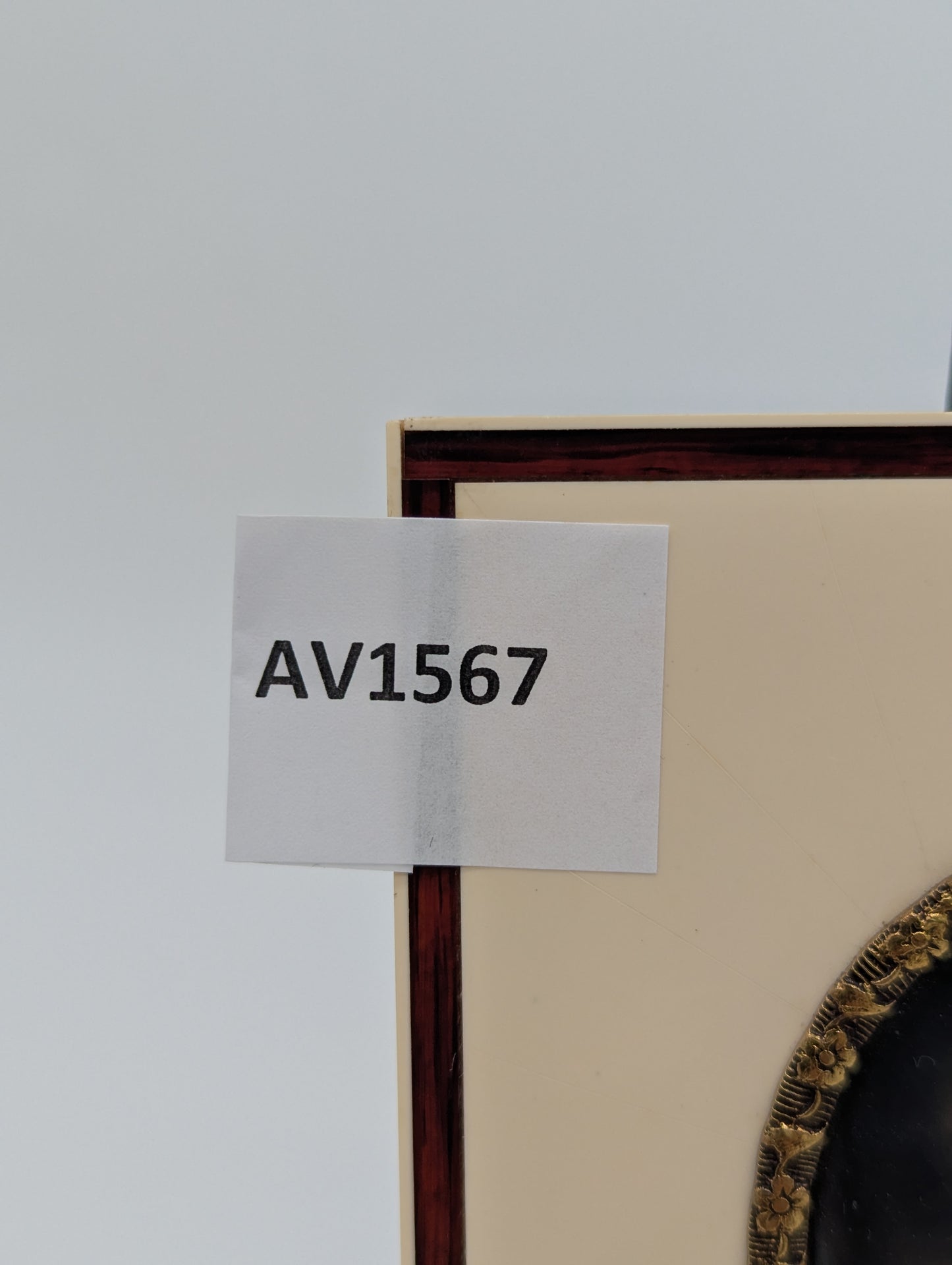 Marie von Bayern Lupenmalerei Porträt Miniatur im rechteckigen Rahmen