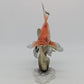 Rosenthal Goldfisch Figur Fritz Heidenreich Porzellan handbemalt Skulptur